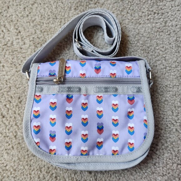 Lesportsac Handbags - LeSportsac Mini Crossbody bag with matching coin purse Heart Valentine Love
